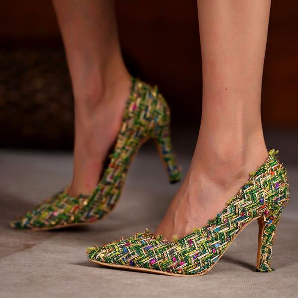 dress shoe pontied toe slip on high heels pump s elegant fashion classic office lady woman zapatos de mujer 221130, Black
dress shoe pontied toe slip on high heels pump s elegant fashion classic office lady woman zapatos de mujer 221130, Black