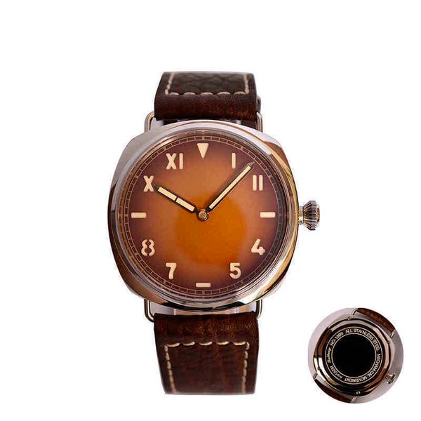 superclone lw watch hand 316l blank dial customizable mechanical wind luminous retro men military steel 100m waterproof watch qcbw, Slivery;brown
superclone lw watch hand 316l blank dial customizable mechanical wind luminous retro men military steel 100m waterproof watch qcbw, Slivery;brown