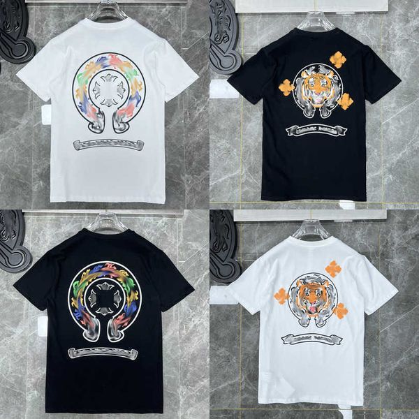 fashion men's luxury t shirt ch brand tees men women sanskrit letter short sleeve horseshoe couple t-shirts designer polos tshirts cro, White;black
fashion men's luxury t shirt ch brand tees men women sanskrit letter short sleeve horseshoe couple t-shirts designer polos tshirts cro, White;black