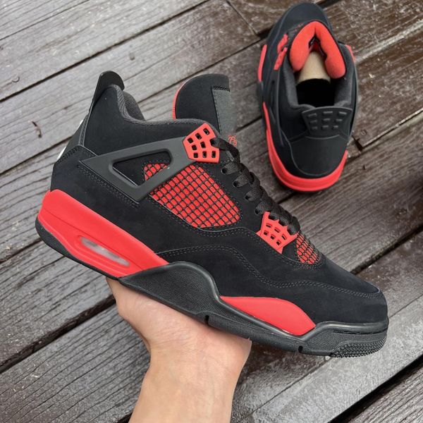 2022 authentic 4 red thunder shoes 4s black/white-red men sports sneakers with original box ct8527-016
2022 authentic 4 red thunder shoes 4s black/white-red men sports sneakers with original box ct8527-016