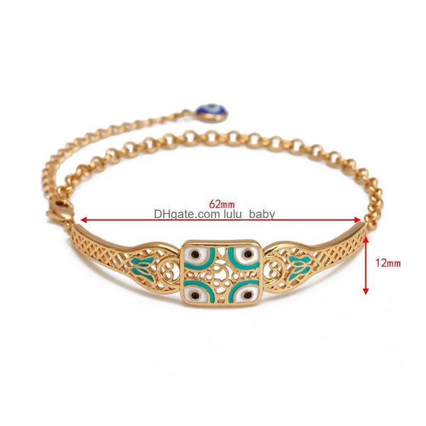 charm bracelets fashion jewelry glaze geometric evil eye bangle bracelets blue eyes chain bracelet drop delivery dhvfh, Golden;silver
charm bracelets fashion jewelry glaze geometric evil eye bangle bracelets blue eyes chain bracelet drop delivery dhvfh, Golden;silver