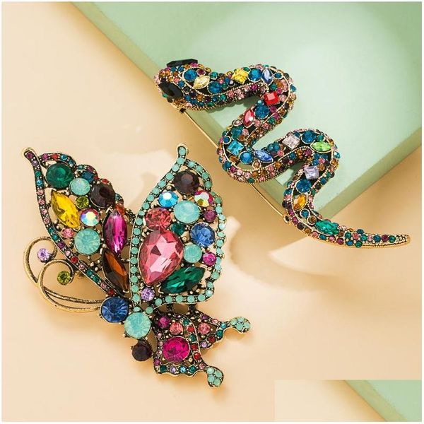 pins brooches fashion jewelry elegant brooches colorf crystal rhinestone inlaid animal snake butterfly brooch pin drop delivery dhfnt, Gray
pins brooches fashion jewelry elegant brooches colorf crystal rhinestone inlaid animal snake butterfly brooch pin drop delivery dhfnt, Gray