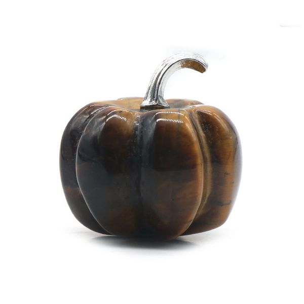 30mm healing pumpkin tiger eye stones natural crystal hand made carving pumpkin shape stone for christmas gifts, Black
30mm healing pumpkin tiger eye stones natural crystal hand made carving pumpkin shape stone for christmas gifts, Black