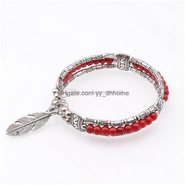 beaded vintage feather bracelet sier plated colorf beads bracelets women men bangle bangles womens mens fashion jewelry jewellery dr dh6a4, Black
beaded vintage feather bracelet sier plated colorf beads bracelets women men bangle bangles womens mens fashion jewelry jewellery dr dh6a4, Black