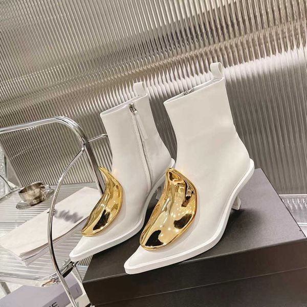 boot women designer high heel metal buckle decoration ankle boots fashion boots comfortable dress shoe versatile womens shoes heels 221129, Black
boot women designer high heel metal buckle decoration ankle boots fashion boots comfortable dress shoe versatile womens shoes heels 221129, Black