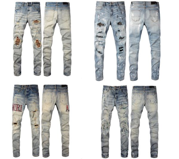 men's distressed ripped skinny jeans mens jeans slim motorcycle moto biker men s fashion mans black pants pour hommes554, Blue
men's distressed ripped skinny jeans mens jeans slim motorcycle moto biker men s fashion mans black pants pour hommes554, Blue