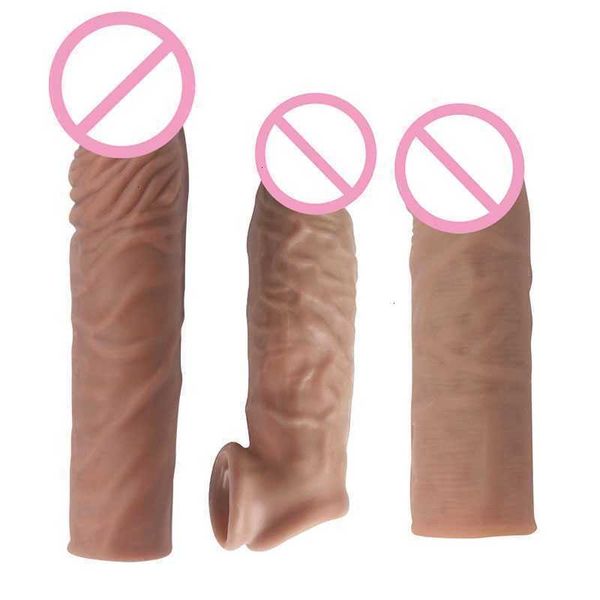 toy massager 3 kinds realistic male sleeve extender reusable dildos delay ejaculation dick enlargement for man shop
toy massager 3 kinds realistic male sleeve extender reusable dildos delay ejaculation dick enlargement for man shop