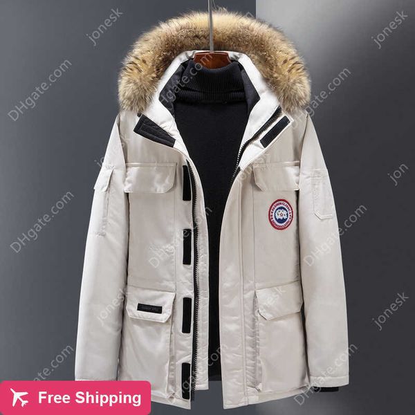 2023 designer couple down jacket men's and women's short thickened winter big hair collar work clothes fashionable parka warm coat, Black
2023 designer couple down jacket men's and women's short thickened winter big hair collar work clothes fashionable parka warm coat, Black