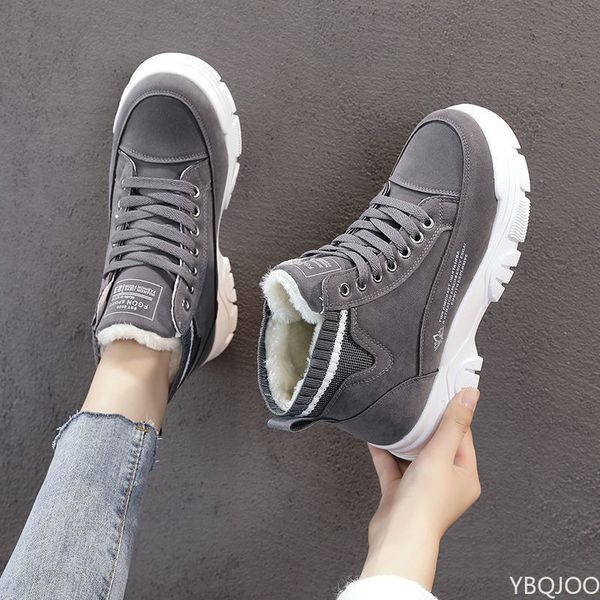 boots ladies casual shoes lace-up fashion sneakers platform snow winter women warm plush women's zapatos de mujer 221129, Black
boots ladies casual shoes lace-up fashion sneakers platform snow winter women warm plush women's zapatos de mujer 221129, Black