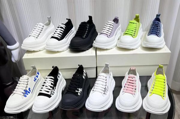 luxury designer shoes men tread slick canvas sneaker high low platform triple black red white pale royal leather lace-up women sneakers trai
luxury designer shoes men tread slick canvas sneaker high low platform triple black red white pale royal leather lace-up women sneakers trai
