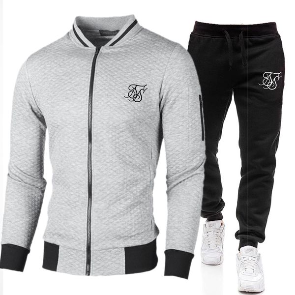 mens tracksuits sik silk stand collar sweater set autumn winter street zip coatpants casual sportswear 2 piece 221130, Gray
mens tracksuits sik silk stand collar sweater set autumn winter street zip coatpants casual sportswear 2 piece 221130, Gray