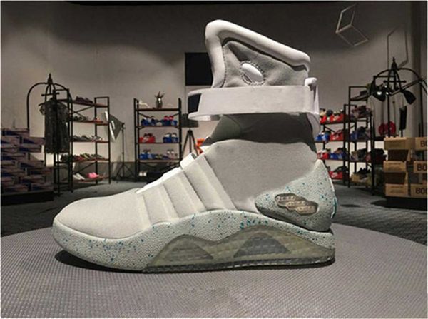 limited edition mag basketball shoes led lighting back to the future marty mcfly's men glow in the dark grey boots mcflys running s, Black
limited edition mag basketball shoes led lighting back to the future marty mcfly's men glow in the dark grey boots mcflys running s, Black
