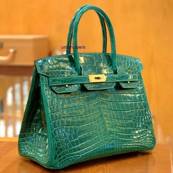 birkin bags all hand sewn leather luxury 30 high gloss nile crocodile portable women's versatile emerald green large ayw
birkin bags all hand sewn leather luxury 30 high gloss nile crocodile portable women's versatile emerald green large ayw