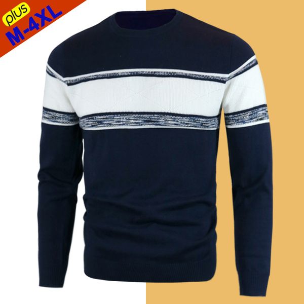 mens sweaters autumn sweater men pullover cotton striped male winter warm jersey basic style boy jumpers plus size 4xl 221130, White;black
mens sweaters autumn sweater men pullover cotton striped male winter warm jersey basic style boy jumpers plus size 4xl 221130, White;black