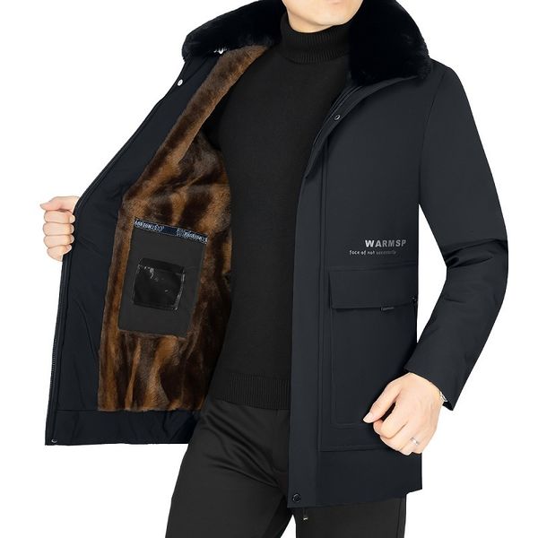 mens down parkas needlesnoah thicken winter coat hooded fleece liner warm casual men parka jacket windproof outdoor clothing fur collar 2211, Black
mens down parkas needlesnoah thicken winter coat hooded fleece liner warm casual men parka jacket windproof outdoor clothing fur collar 2211, Black