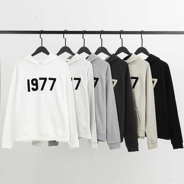 hoodies hweatshirts 2022 new fog double thread essentials flocked print 1977 hooded sweater men's and women's hoodie coat, Black
hoodies hweatshirts 2022 new fog double thread essentials flocked print 1977 hooded sweater men's and women's hoodie coat, Black