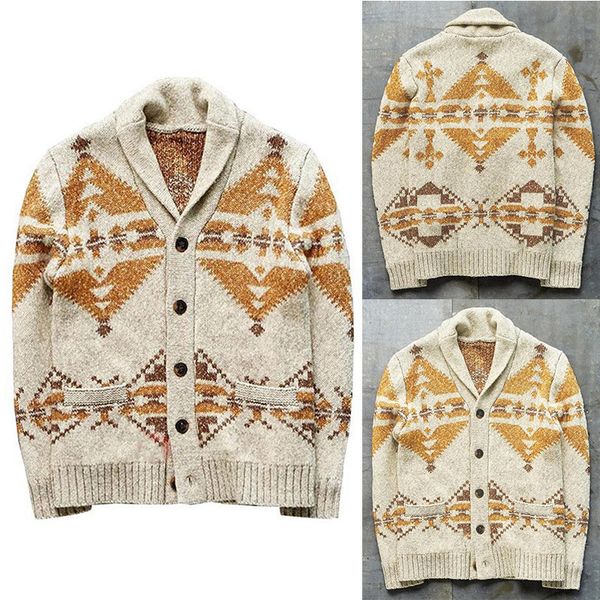 mens sweaters european american fallwinter clothing fashion lapel zipper cardigan longsleeved jacquard sweater coat 221130, White;black
mens sweaters european american fallwinter clothing fashion lapel zipper cardigan longsleeved jacquard sweater coat 221130, White;black