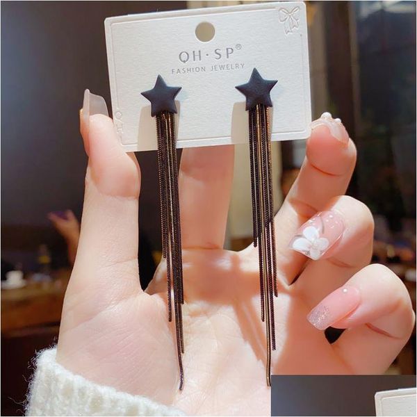 dangle chandelier fashion jewelry dangle s925 sier needle d earrings for women star triangle geometric long tassels drop delivery dhake, Silver
dangle chandelier fashion jewelry dangle s925 sier needle d earrings for women star triangle geometric long tassels drop delivery dhake, Silver