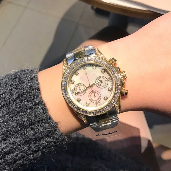 watches hjd watch female diamond movement timing 38mm stainless steel strap de luxe 24-hour reality, Silver
watches hjd watch female diamond movement timing 38mm stainless steel strap de luxe 24-hour reality, Silver