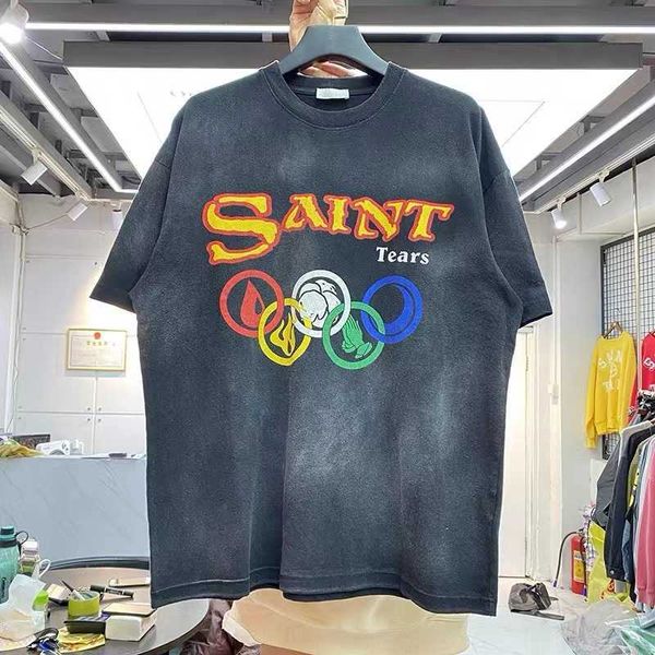men's t-shirts spring and summer new letter ring printing limited vintage wash round neck short-sleeved t-shirt loose t221130, White;black
men's t-shirts spring and summer new letter ring printing limited vintage wash round neck short-sleeved t-shirt loose t221130, White;black
