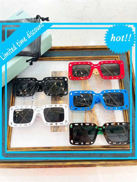 luxury designer sunglasses 22ss chao brand off sunglass oeri025 hollow out dign ins net red same men's and women's sunglass, White;black
luxury designer sunglasses 22ss chao brand off sunglass oeri025 hollow out dign ins net red same men's and women's sunglass, White;black