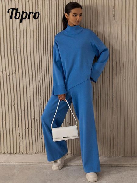 women's two piece pants women solid turtleneck sweater set irregular high waist wide leg suit autumn ladies fashion 2 peice 221130, White
women's two piece pants women solid turtleneck sweater set irregular high waist wide leg suit autumn ladies fashion 2 peice 221130, White