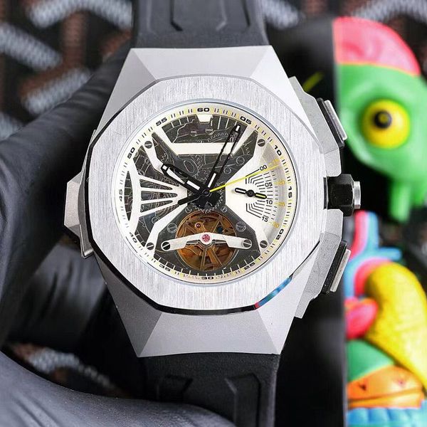 classic watches for men automatic mechanical watches 47mm gradient dial rubber strap life waterproof fashion business gift wristwatches mult, Slivery;brown
classic watches for men automatic mechanical watches 47mm gradient dial rubber strap life waterproof fashion business gift wristwatches mult, Slivery;brown