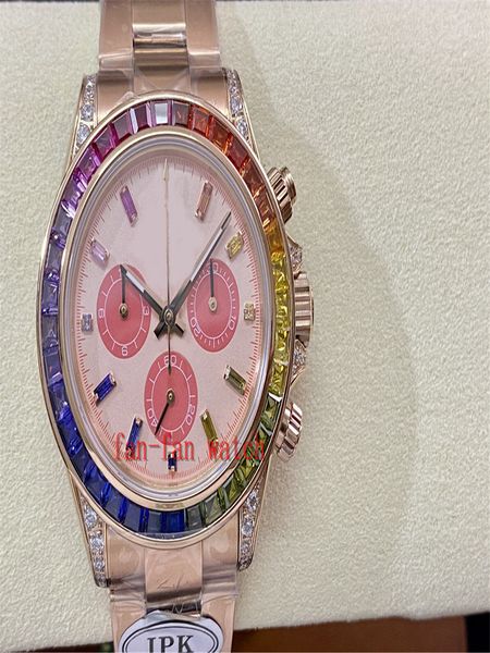 ipk super quality mens watch 116595 40mm cal.4130 movement 40mm cosmograph chronograph workin sapphire mechanical automatic men's watch, Slivery;brown
ipk super quality mens watch 116595 40mm cal.4130 movement 40mm cosmograph chronograph workin sapphire mechanical automatic men's watch, Slivery;brown