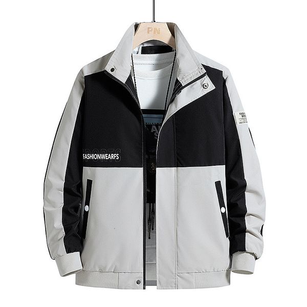 mens jackets spring mens standup collar loose jacket handsome color matching tooling casual trend 221129, Black;brown
mens jackets spring mens standup collar loose jacket handsome color matching tooling casual trend 221129, Black;brown