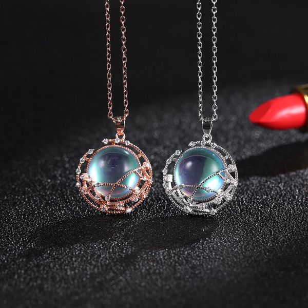 chokers 925 sterling silver necklaces for women elegant moonstone pendant necklace temperament clavicle chains festival jewelry 221130, Golden;silver
chokers 925 sterling silver necklaces for women elegant moonstone pendant necklace temperament clavicle chains festival jewelry 221130, Golden;silver