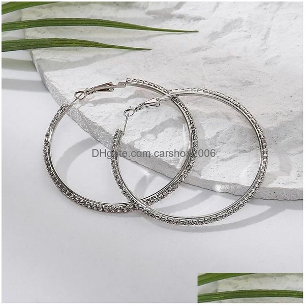 hoop huggie fashion jewelry round earrings geometric rhinestone hoop circle drop delivery dh1pe, Golden;silver
hoop huggie fashion jewelry round earrings geometric rhinestone hoop circle drop delivery dh1pe, Golden;silver