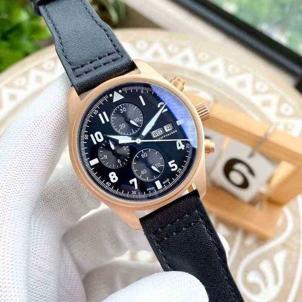 76rg 6-pin pilot dial complex function timing watch men's automatic large mechanical leisure business luminous kud1, Black;brown
76rg 6-pin pilot dial complex function timing watch men's automatic large mechanical leisure business luminous kud1, Black;brown