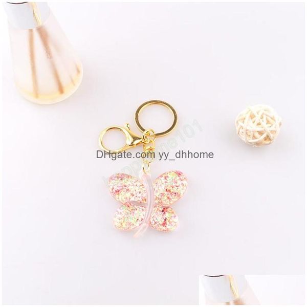 key rings 8 colors butterfly pendant acrylic key chain colorf keychain bag ring gift lady keychains drop delivery jewelry dhf3m, Slivery;golden
key rings 8 colors butterfly pendant acrylic key chain colorf keychain bag ring gift lady keychains drop delivery jewelry dhf3m, Slivery;golden