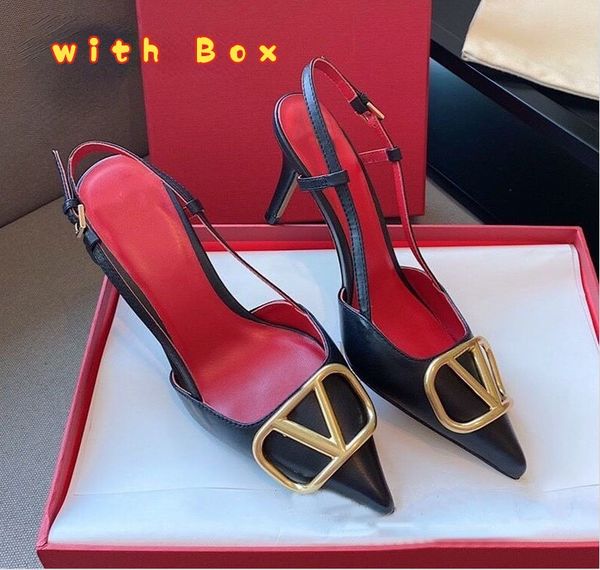dress designer women sandals high heel genuine leather metal v buckle 2022 summer new pointed toe thin heels 6cm 8cm 10cm single shoes with, Black
dress designer women sandals high heel genuine leather metal v buckle 2022 summer new pointed toe thin heels 6cm 8cm 10cm single shoes with, Black