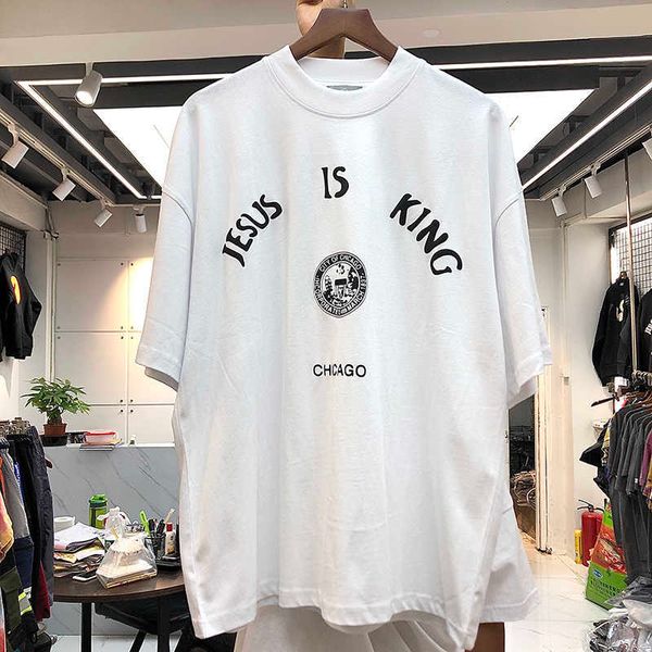 men's t-shirts jesus is king t-shirt men women t-shirts cotton jesus is king tee chicago print t221130, White;black
men's t-shirts jesus is king t-shirt men women t-shirts cotton jesus is king tee chicago print t221130, White;black