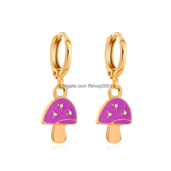 hoop huggie fashion jewelry glaze mushroom dangle hoop earrings retro plants drop delivery dhihe, Golden;silver
hoop huggie fashion jewelry glaze mushroom dangle hoop earrings retro plants drop delivery dhihe, Golden;silver