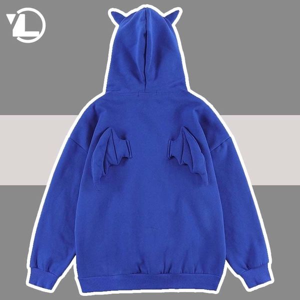 men's hoodies sweatshirts demon horns wing men women solid color fleece hooded pullovers soft cozy hip hop loose casual street sweatsh, Black
men's hoodies sweatshirts demon horns wing men women solid color fleece hooded pullovers soft cozy hip hop loose casual street sweatsh, Black