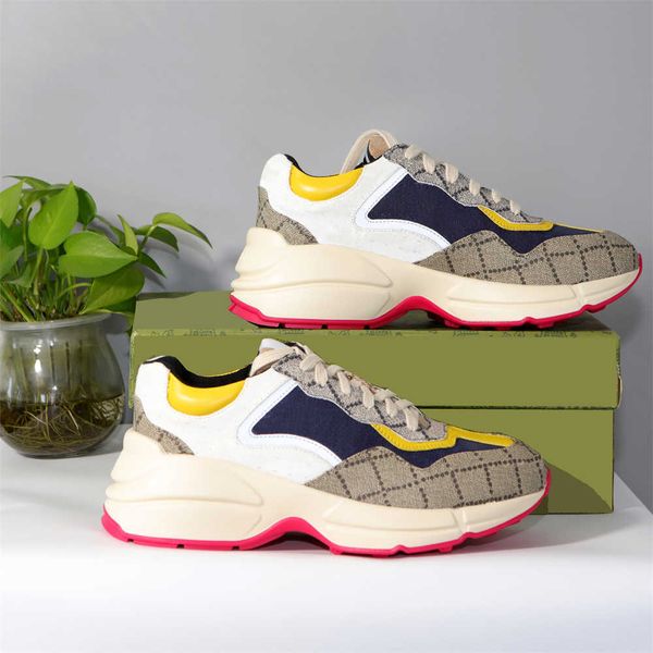 designer sneakers rhyton casual shoes men women vintage daddy sneaker brand lady luxury runner trainers chaussures multicolor platfo, Black
designer sneakers rhyton casual shoes men women vintage daddy sneaker brand lady luxury runner trainers chaussures multicolor platfo, Black