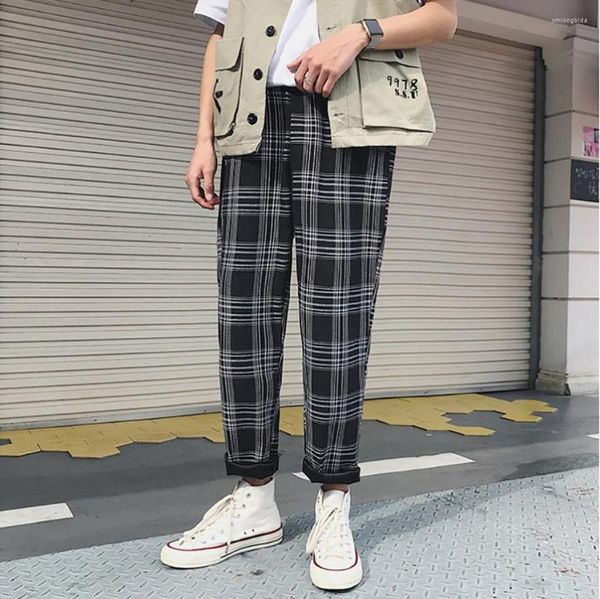 men's pants oversized trousers men black plaid harem korean cotton stretch male urban sweatpants hip hop clothing plus size
men's pants oversized trousers men black plaid harem korean cotton stretch male urban sweatpants hip hop clothing plus size