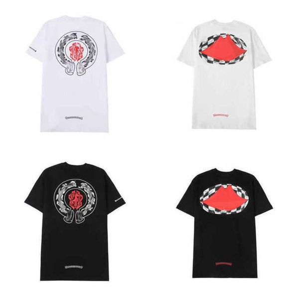 classic luxury women's t shirt brand tees men women sanskrit letter sweatshirts short sleeve horseshoe designer couple t-shirts cross, White
classic luxury women's t shirt brand tees men women sanskrit letter sweatshirts short sleeve horseshoe designer couple t-shirts cross, White