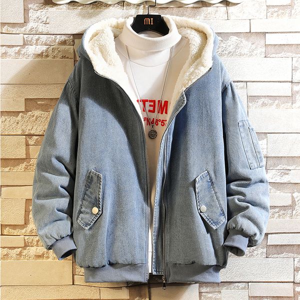 mens jackets winter denim cottonpadded coat fleece thick fashion print large size hooded warm drop ship 221129, Black;brown
mens jackets winter denim cottonpadded coat fleece thick fashion print large size hooded warm drop ship 221129, Black;brown