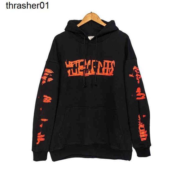 men's hoodies sweatshirts designer winter new vtm letter printing men's women's loose casual streetwear hoodie, Black
men's hoodies sweatshirts designer winter new vtm letter printing men's women's loose casual streetwear hoodie, Black
