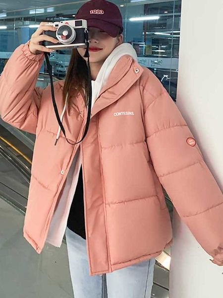 women's down parkas winter coats oversize glossy jacket for women korean fashion hodded bread clothes woman loose short padded 221129, Black
women's down parkas winter coats oversize glossy jacket for women korean fashion hodded bread clothes woman loose short padded 221129, Black