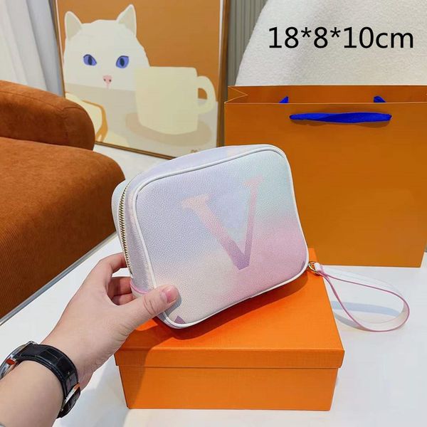 designer makeup bag toiletry bag woman mini cosmetics bags square wash pouch lady cute handbags purses gradient color clutch 5a
designer makeup bag toiletry bag woman mini cosmetics bags square wash pouch lady cute handbags purses gradient color clutch 5a