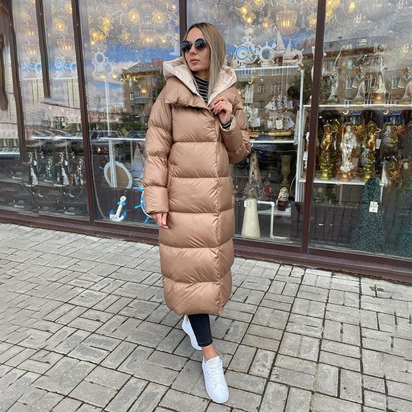women's down parkas malina removable scarf cap simple fashion winter loose puffer coats elegant long padded jackets female ladies 22112, Black
women's down parkas malina removable scarf cap simple fashion winter loose puffer coats elegant long padded jackets female ladies 22112, Black