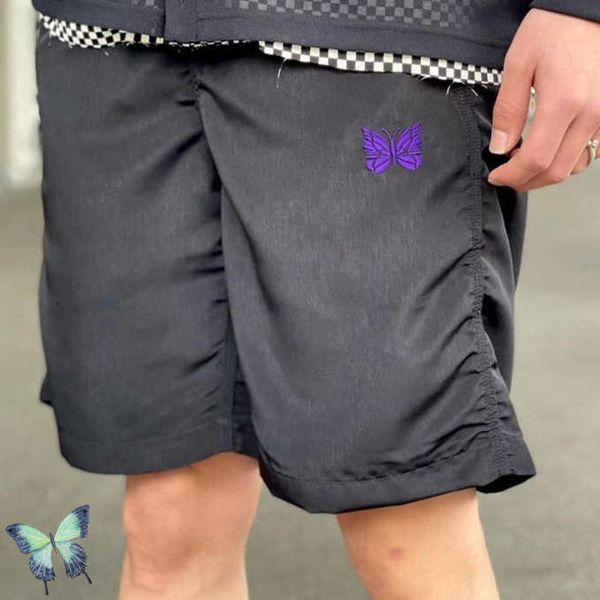 men's shorts awge needles shorts men women embroidery butterfly needles short pants breechcloth t221129 t221129, White;black
men's shorts awge needles shorts men women embroidery butterfly needles short pants breechcloth t221129 t221129, White;black