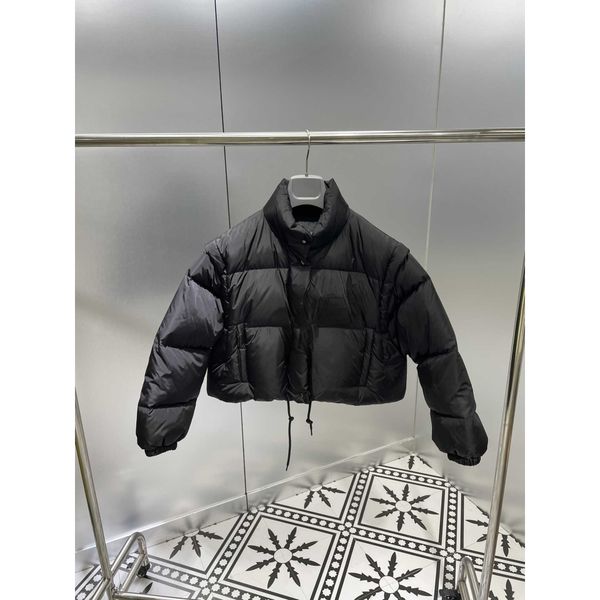 women's down parkas down jacket 2022 autumn winter new style bread short fashion warm sleeve detachable, Black
women's down parkas down jacket 2022 autumn winter new style bread short fashion warm sleeve detachable, Black