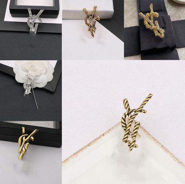 20style mixed simple letter pins designer brooches vintage design women crystal pearl hollow brooch suit pin wedding jewelry accessories, Gray
20style mixed simple letter pins designer brooches vintage design women crystal pearl hollow brooch suit pin wedding jewelry accessories, Gray