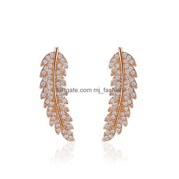 stud fashion jewelry leaf earrings zircon diamond stud drop delivery dhcx2, Golden;silver
stud fashion jewelry leaf earrings zircon diamond stud drop delivery dhcx2, Golden;silver