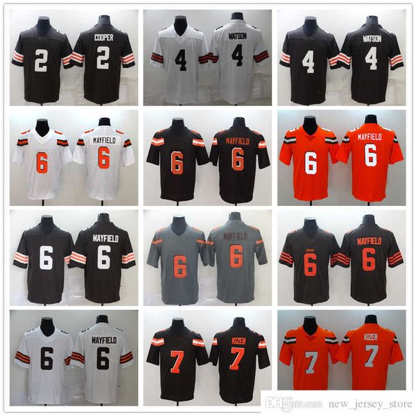 2022 new football jerseys 2 cooper 4 watson 6 baker mayfield 7 deshone kizer stitched jersey, Black;red
2022 new football jerseys 2 cooper 4 watson 6 baker mayfield 7 deshone kizer stitched jersey, Black;red